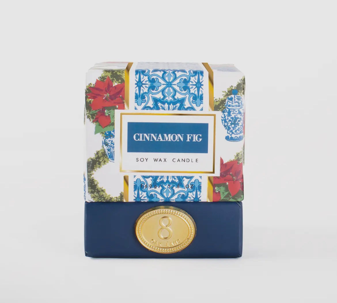 Cinnamon Fig Boxed Soy Wax Candle