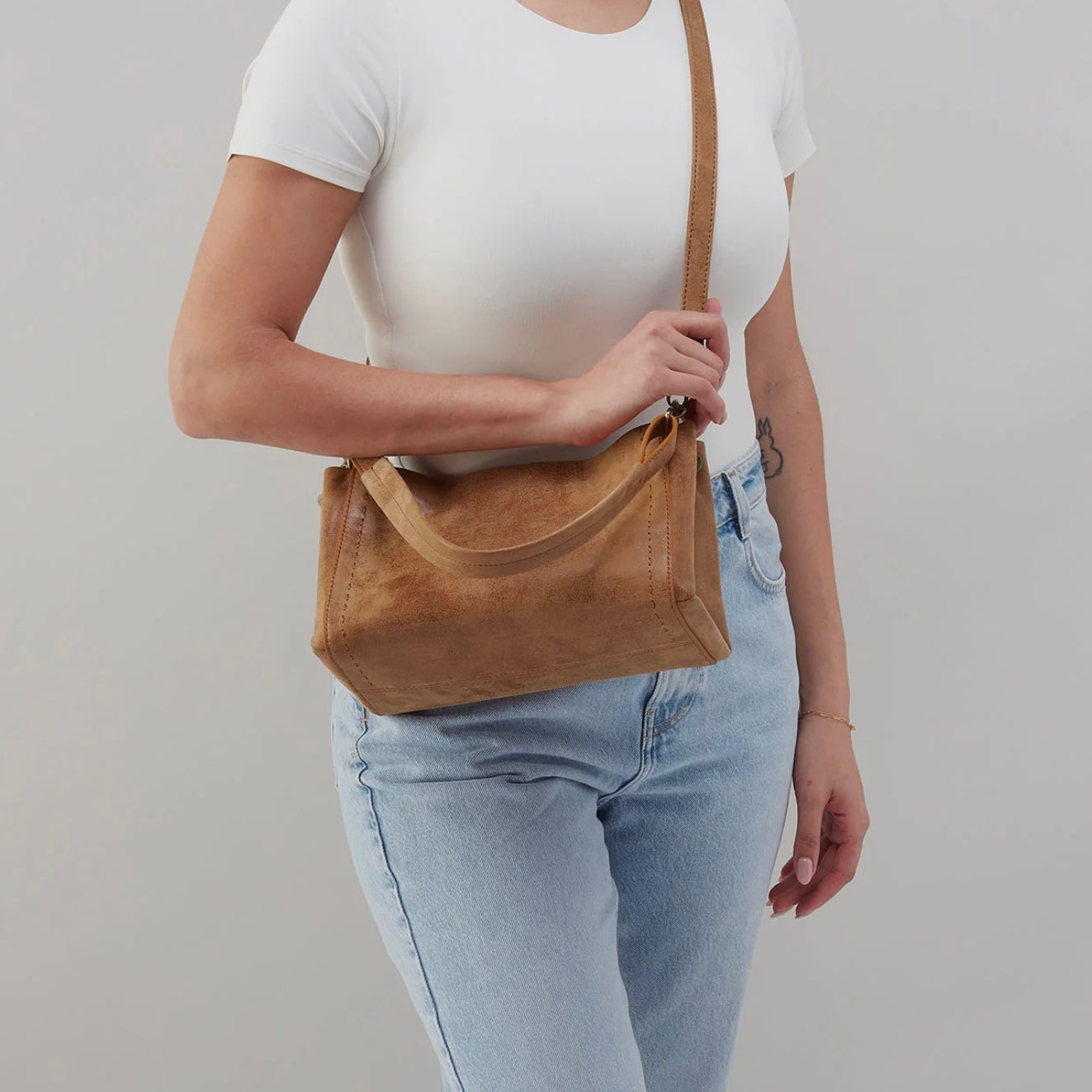 Seneca Shoulder Crossbody Whiskey