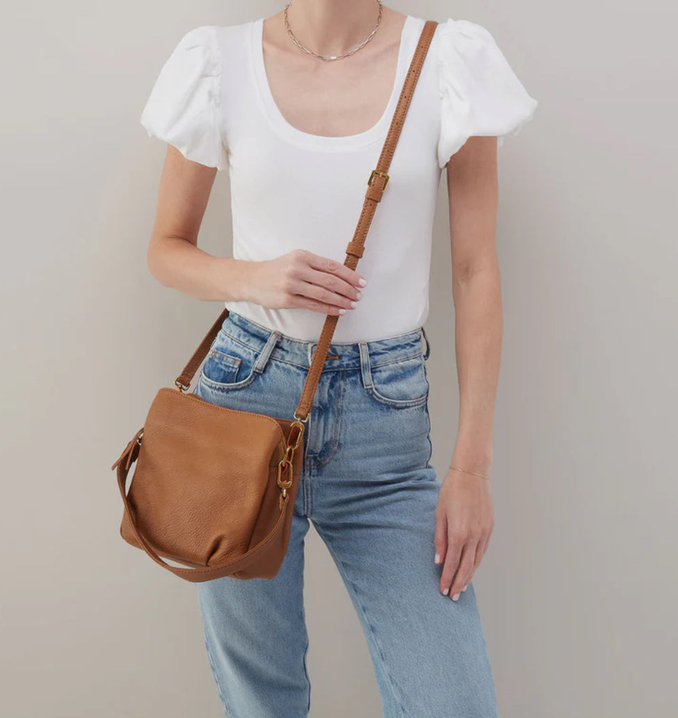 Starr Convertible Shoulder Bag Warm Honey