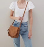 Load image into Gallery viewer, Starr Convertible Shoulder Bag Warm Honey
