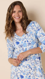 Load image into Gallery viewer, Soirée Pima Knit Night Shirt
