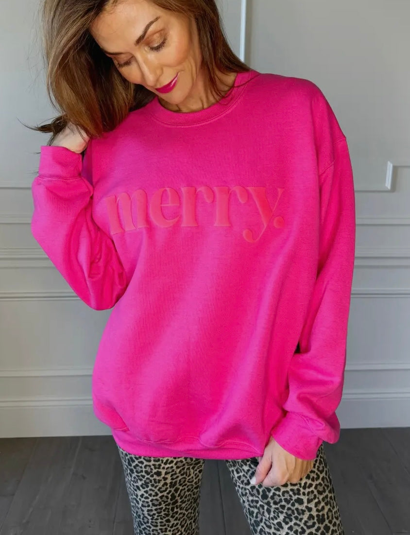 Puff Merry Sweatshirt