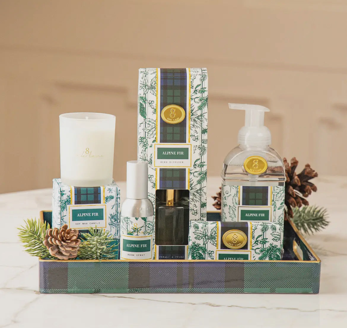 Alpine Fir 3 Wick Boxed Soy Wax Candle