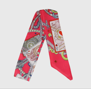 Haley Skinny Scarf