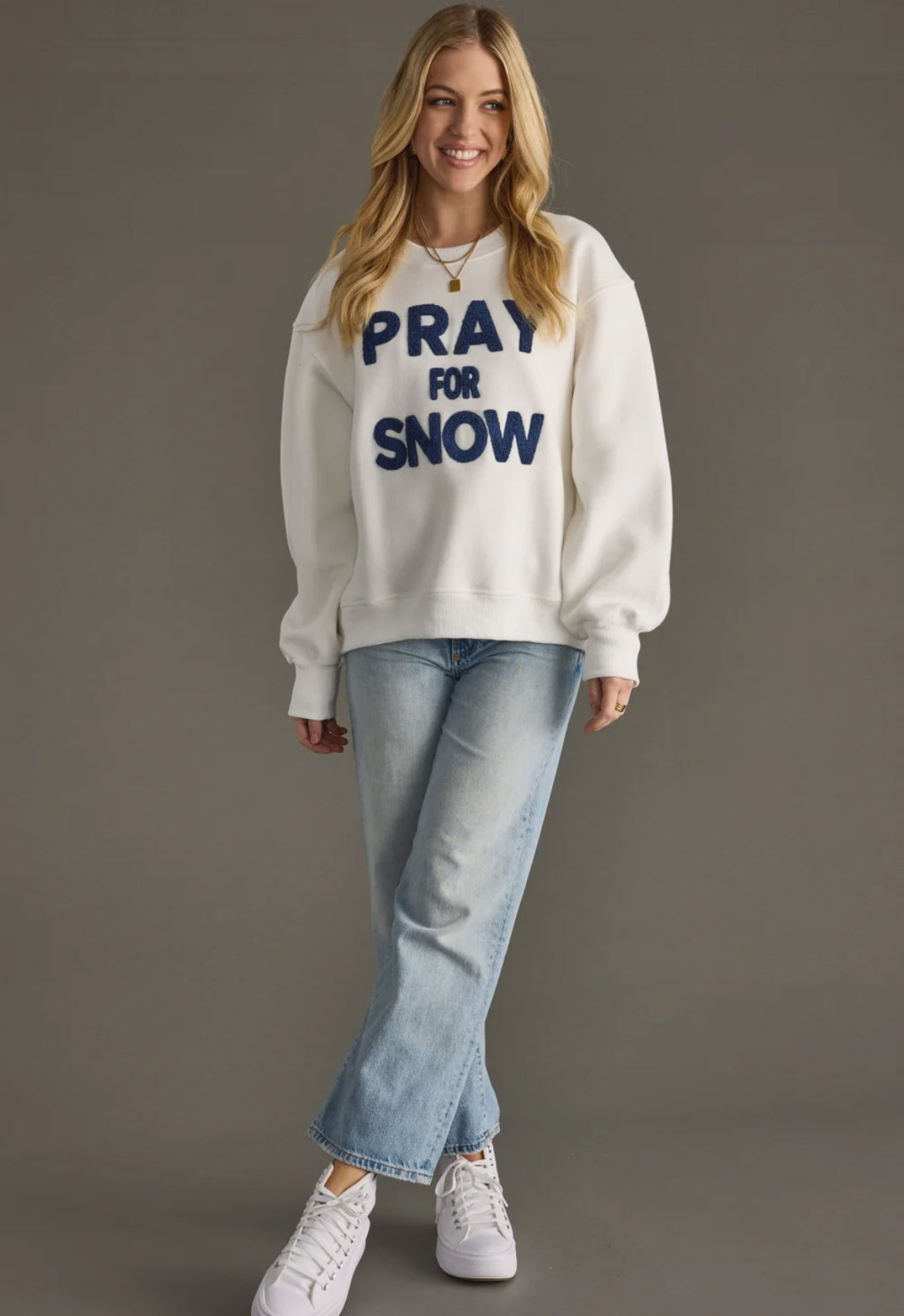Pray for Snow Sweatshirt