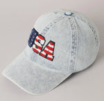 Load image into Gallery viewer, USA Patch Hat
