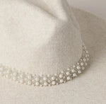 Load image into Gallery viewer, Pearl Felt Fedora
