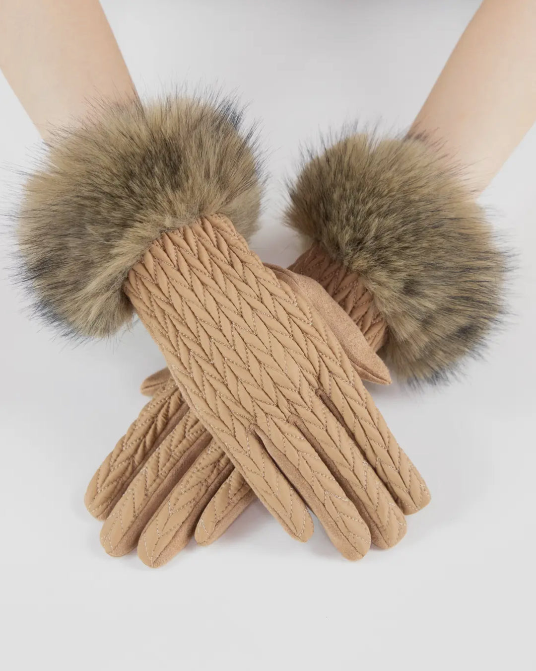 Chloe Gloves Camel
