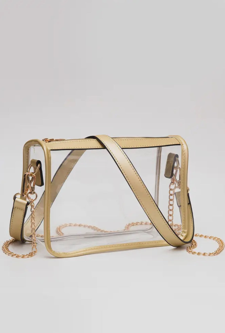 Rectangle Stadium Concert Crossbody Bag