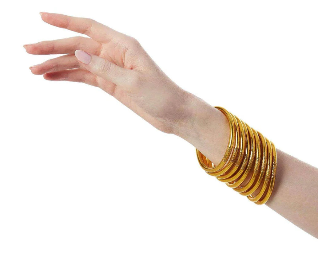 Gold All Weather Bangles