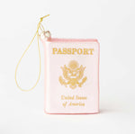Load image into Gallery viewer, Pink Passport Glass Ornament
