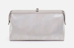 Lauren Clutch Wallet Silver