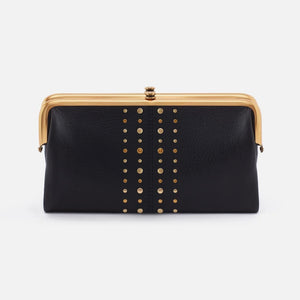 Lauren Wallet Pebbled Black