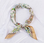 Load image into Gallery viewer, Botanical Medallion Print Scarf
