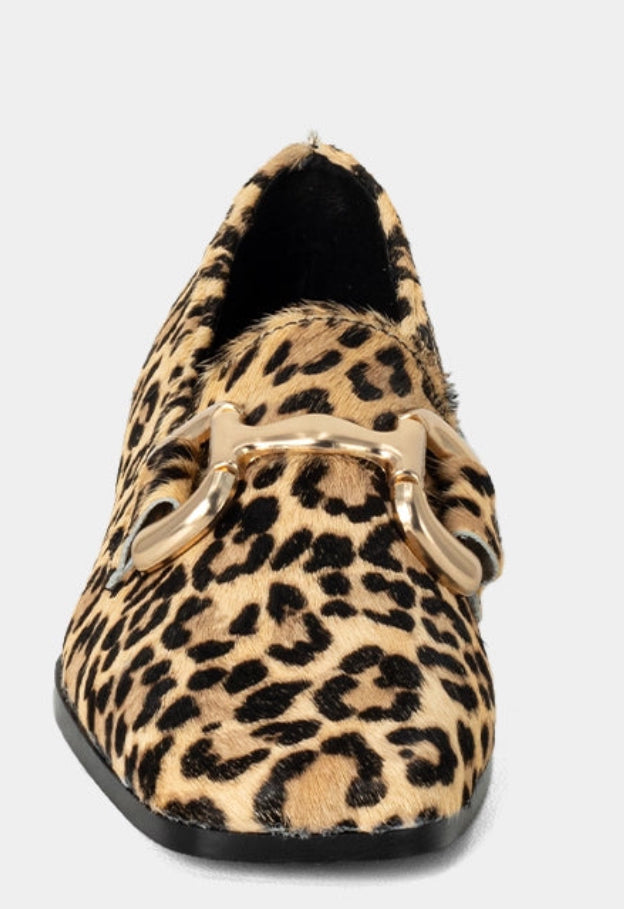 Therese Leopard Haircalf