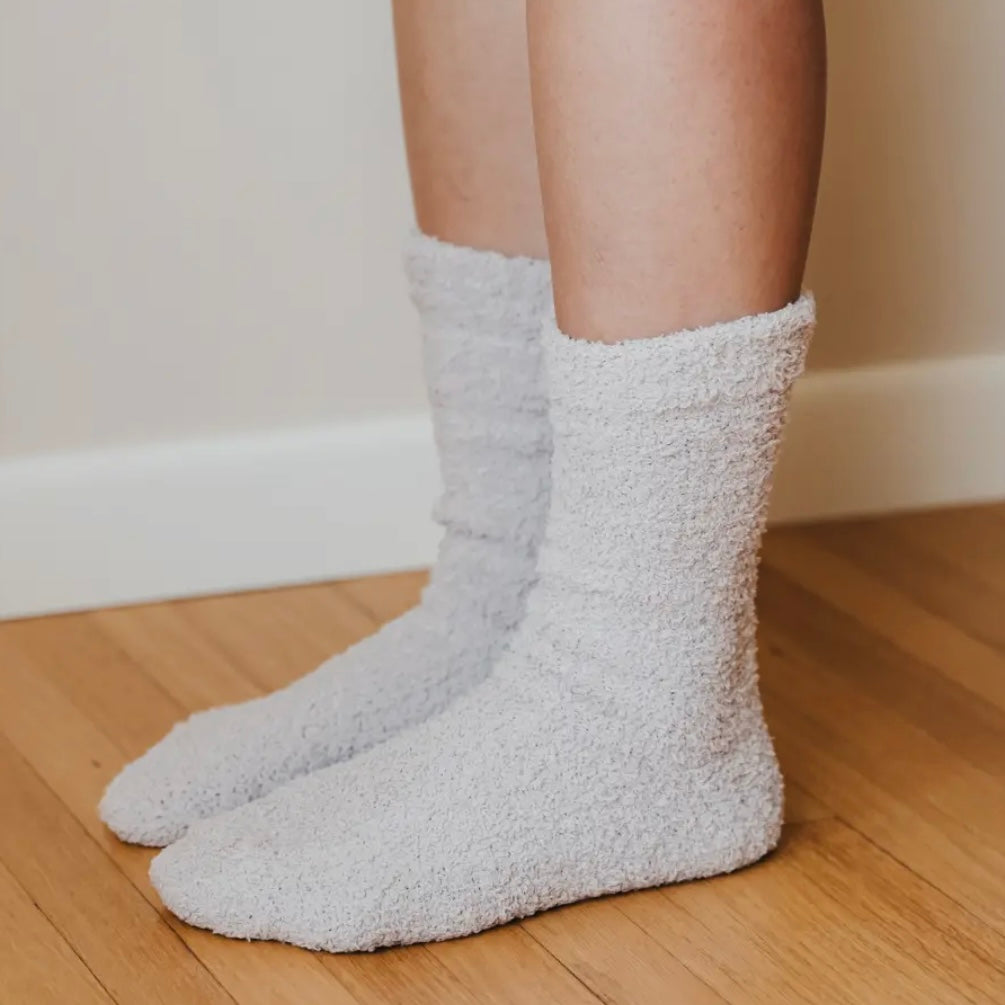 Cozy Cloud Socks Ivory
