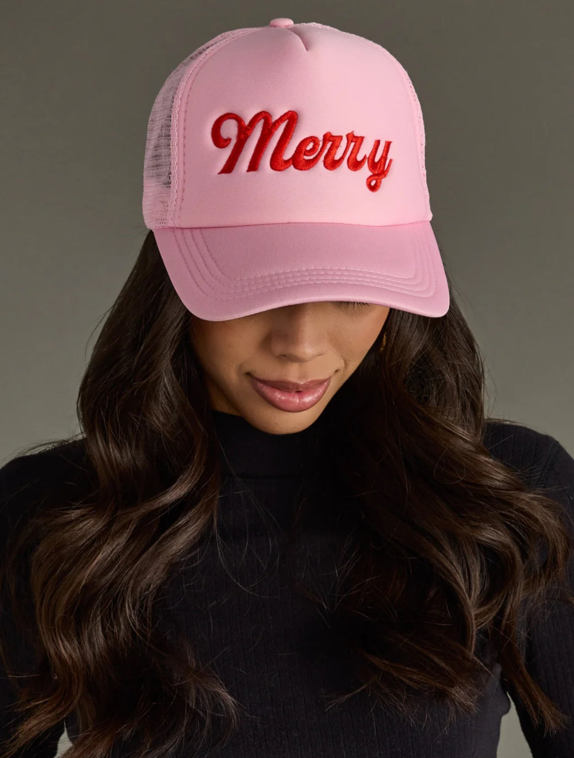 Pink Merry Trucker Hat
