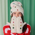 Load image into Gallery viewer, Snow Cute Mitten Set
