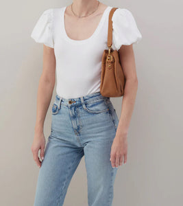 Starr Convertible Shoulder Bag Warm Honey