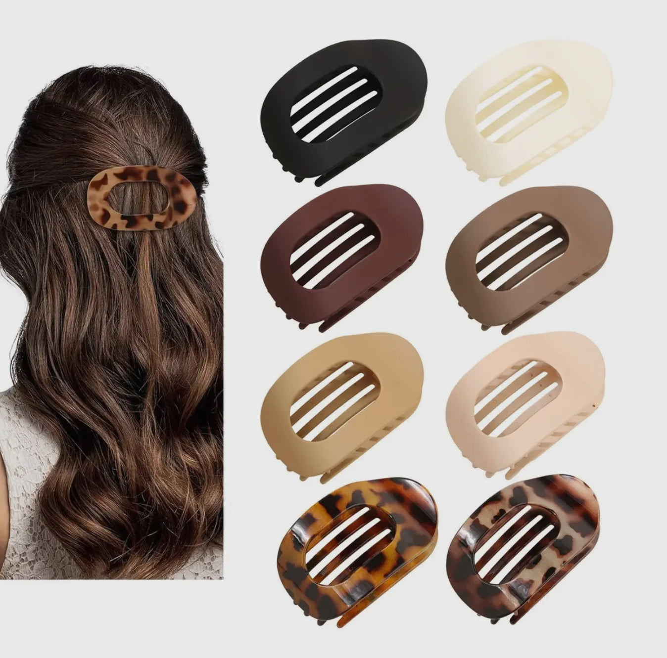 Flat Oval Clip