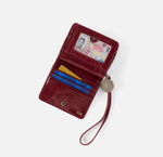 Load image into Gallery viewer, Coin Wristlet Wallet Garnet Gloss
