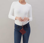 Load image into Gallery viewer, Coin Wristlet Wallet Garnet Gloss
