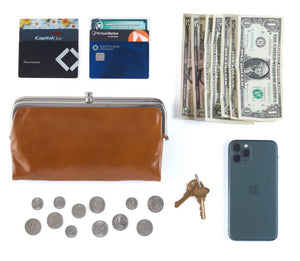 Lauren Clutch Wallet Silver