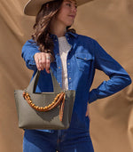 Load image into Gallery viewer, Vida Small Tote Desert Palm
