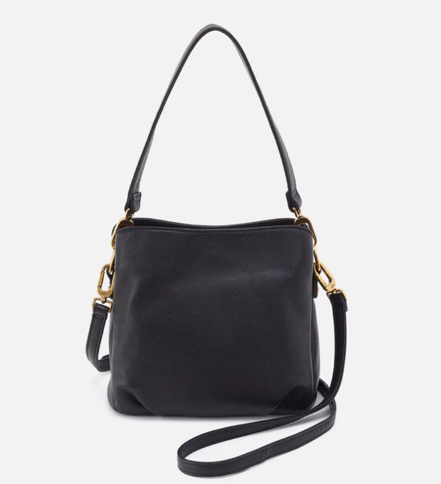Starr Convertible Shoulder Bag Black