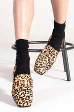 Load image into Gallery viewer, Therese Leopard Haircalf
