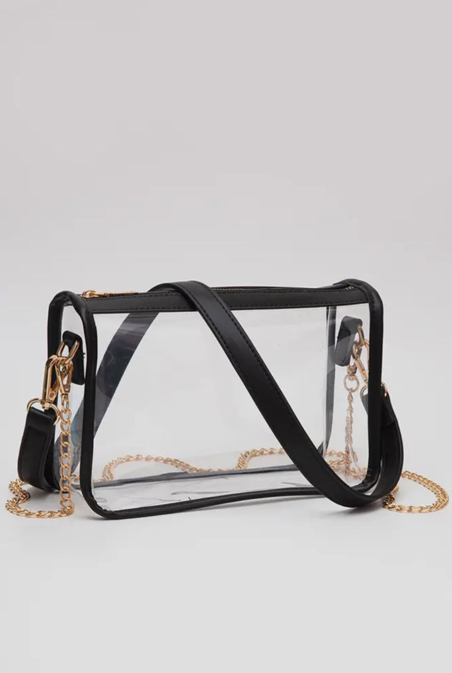 Rectangle Stadium Concert Crossbody Bag