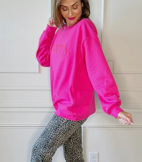 Puff Merry Sweatshirt