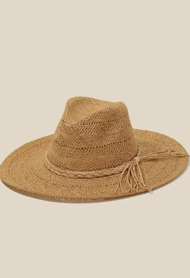 Braided Rope Straw Hat