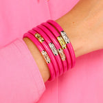 Load image into Gallery viewer, BuDha Girl Epic Pink Three Kings All Weather Bangles (AWB)
