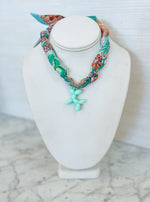 Load image into Gallery viewer, Pawley Scarf Necklace
