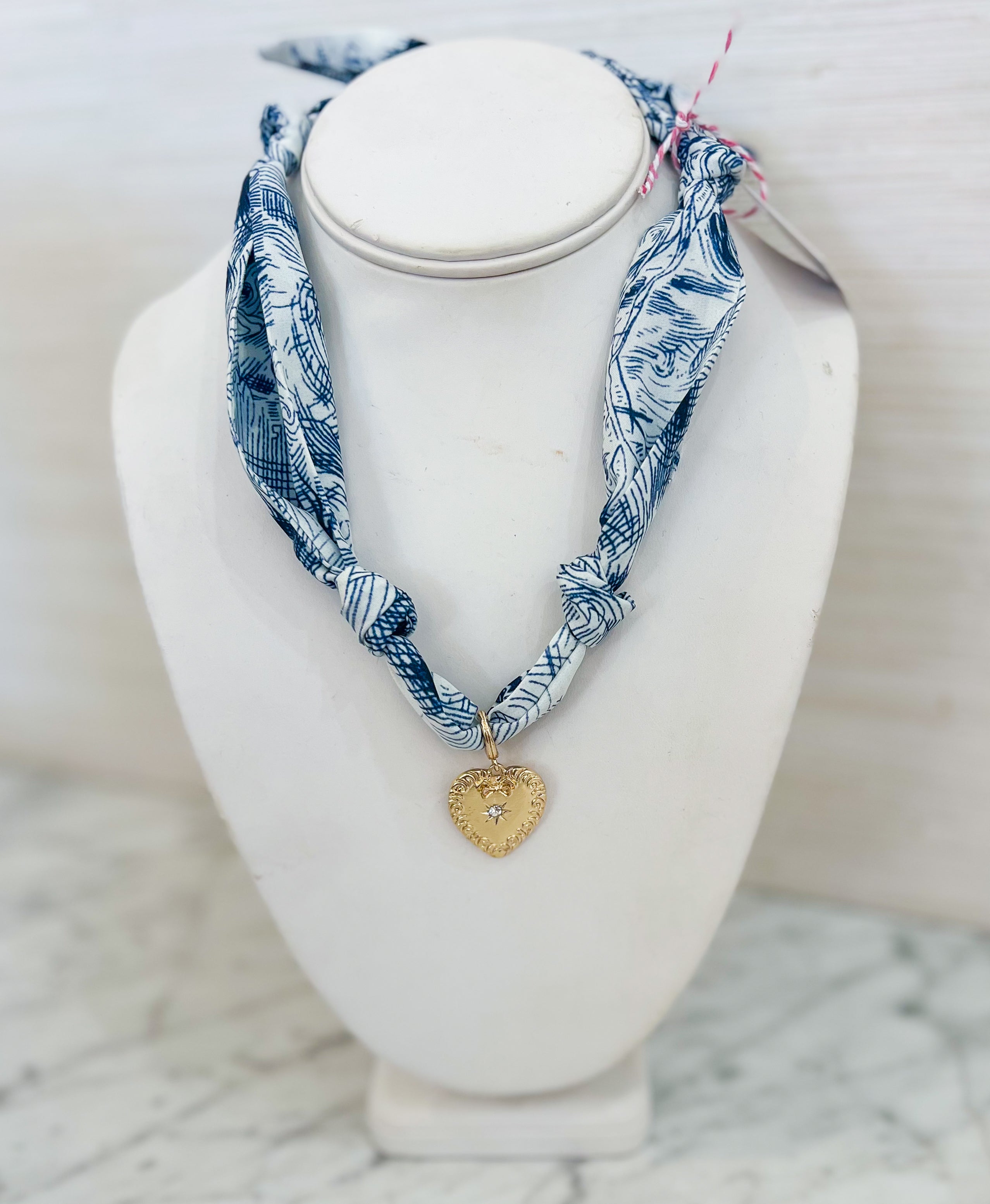 Newbury Scarf Necklace