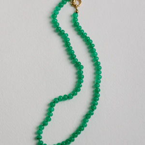 Genuine Jade Candy Necklace