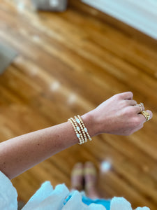 Large Pearl Beaded Bracelet
