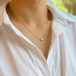 Load image into Gallery viewer, Dainty Pearl Necklace
