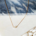 Load image into Gallery viewer, Dainty Pearl Necklace
