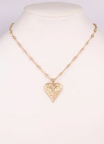 Load image into Gallery viewer, Kelly Heart Necklace
