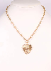 Landstorm Heart Necklace