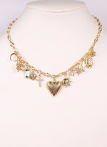 Load image into Gallery viewer, Natalya Charm Necklace
