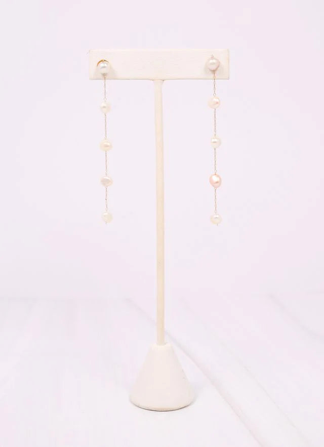 Tierney Pearl Drop Earrings