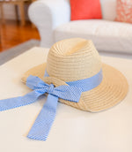 Load image into Gallery viewer, Rebecca Ribbon Tie Sunhat
