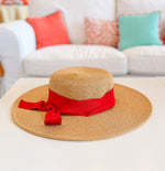 Load image into Gallery viewer, Blythe Boater Sunhat
