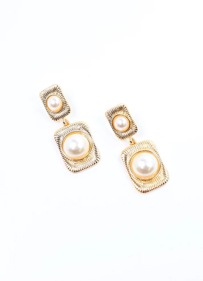 Giovonnie Pearl Drop Earrings