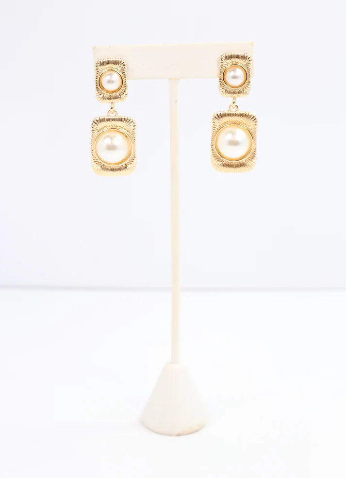 Giovonnie Pearl Drop Earrings