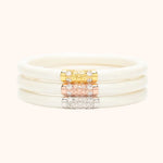 Load image into Gallery viewer, Ivory Three Kings All-Weather Bangles
