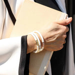Load image into Gallery viewer, Ivory Three Kings All-Weather Bangles
